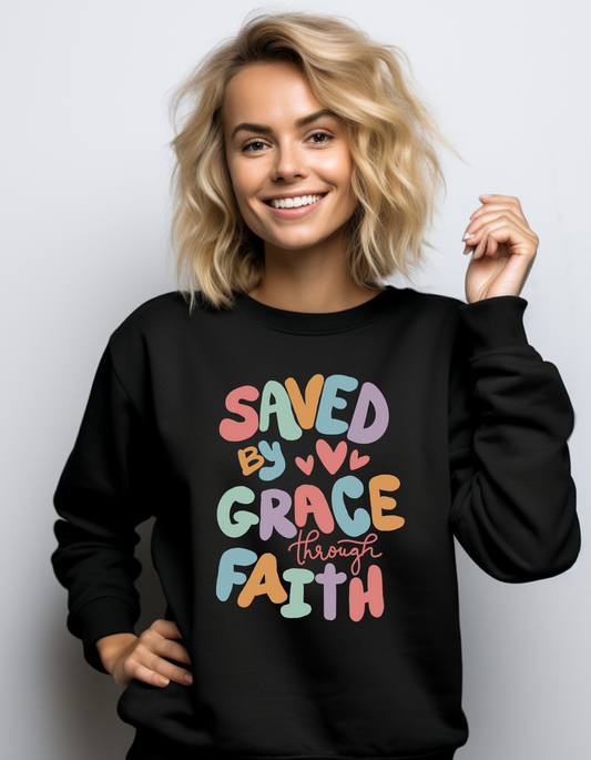 Saved By Grace Sweater