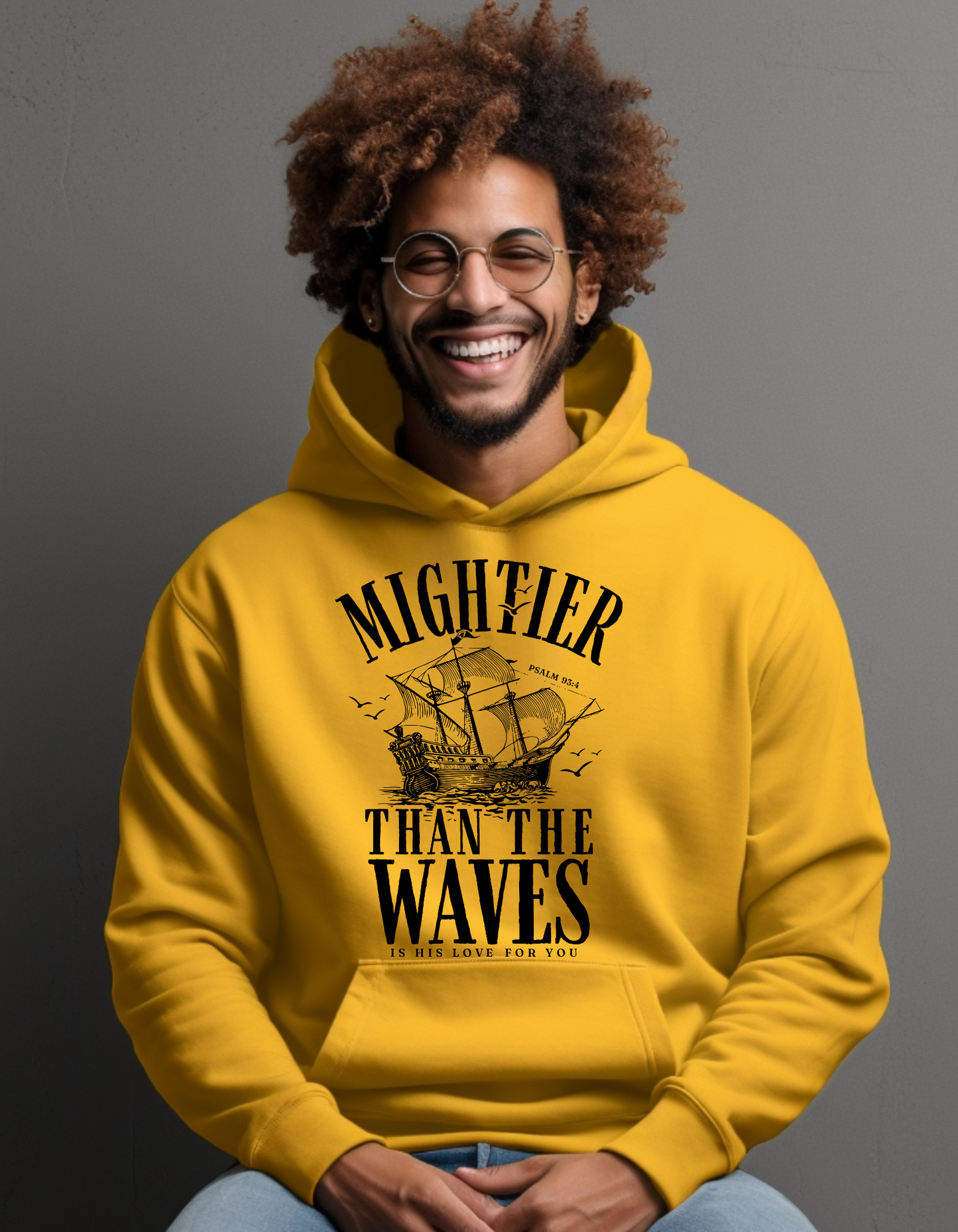 Mightier Than Waves Hoodie