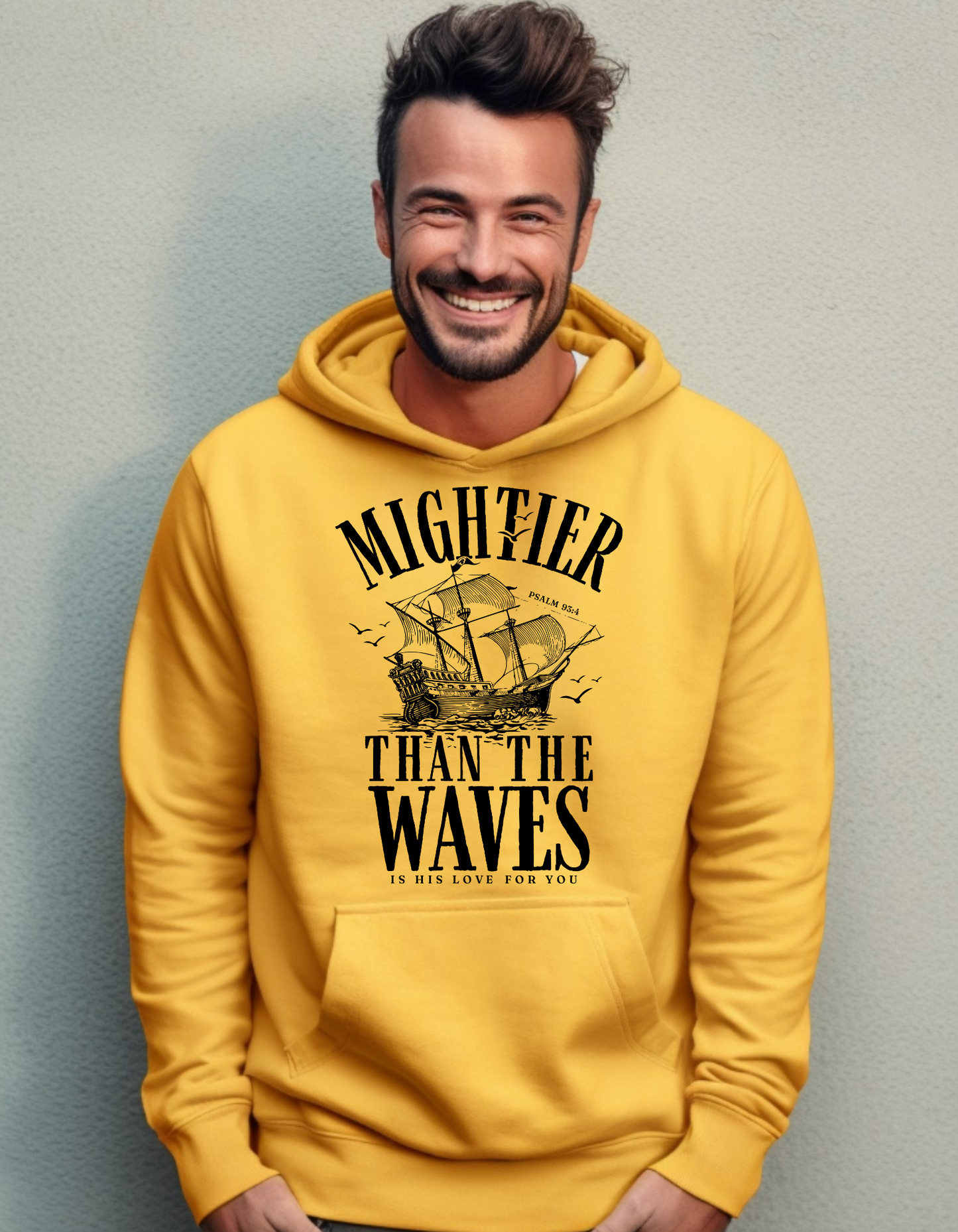 Mightier Than Waves Hoodie
