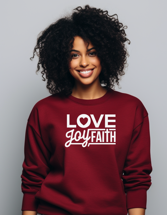 Love Joy Faith Sweater