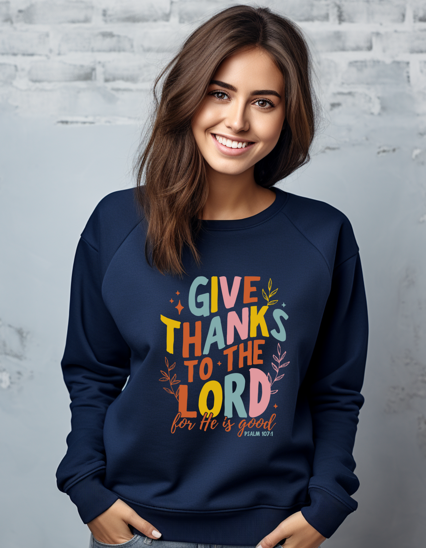 Give Thanks To The Lord Sweater