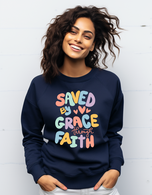 Saved By Grace Sweater