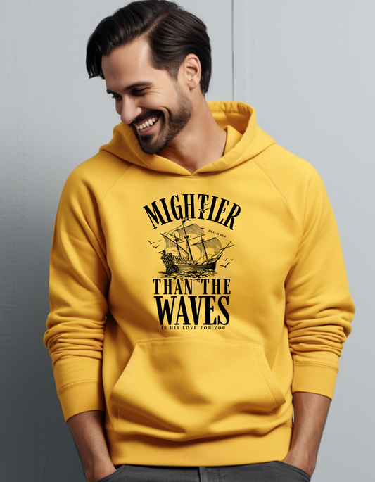 Mightier Than Waves Hoodie