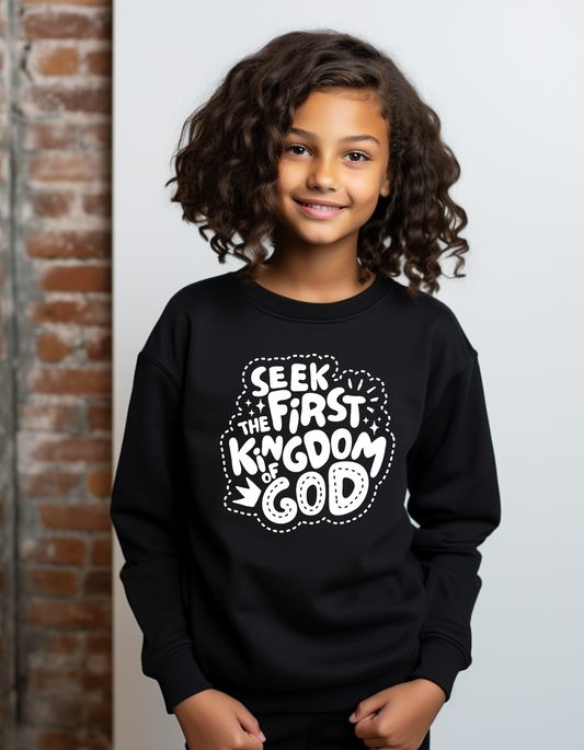 Seek First The Kingdom Sweater