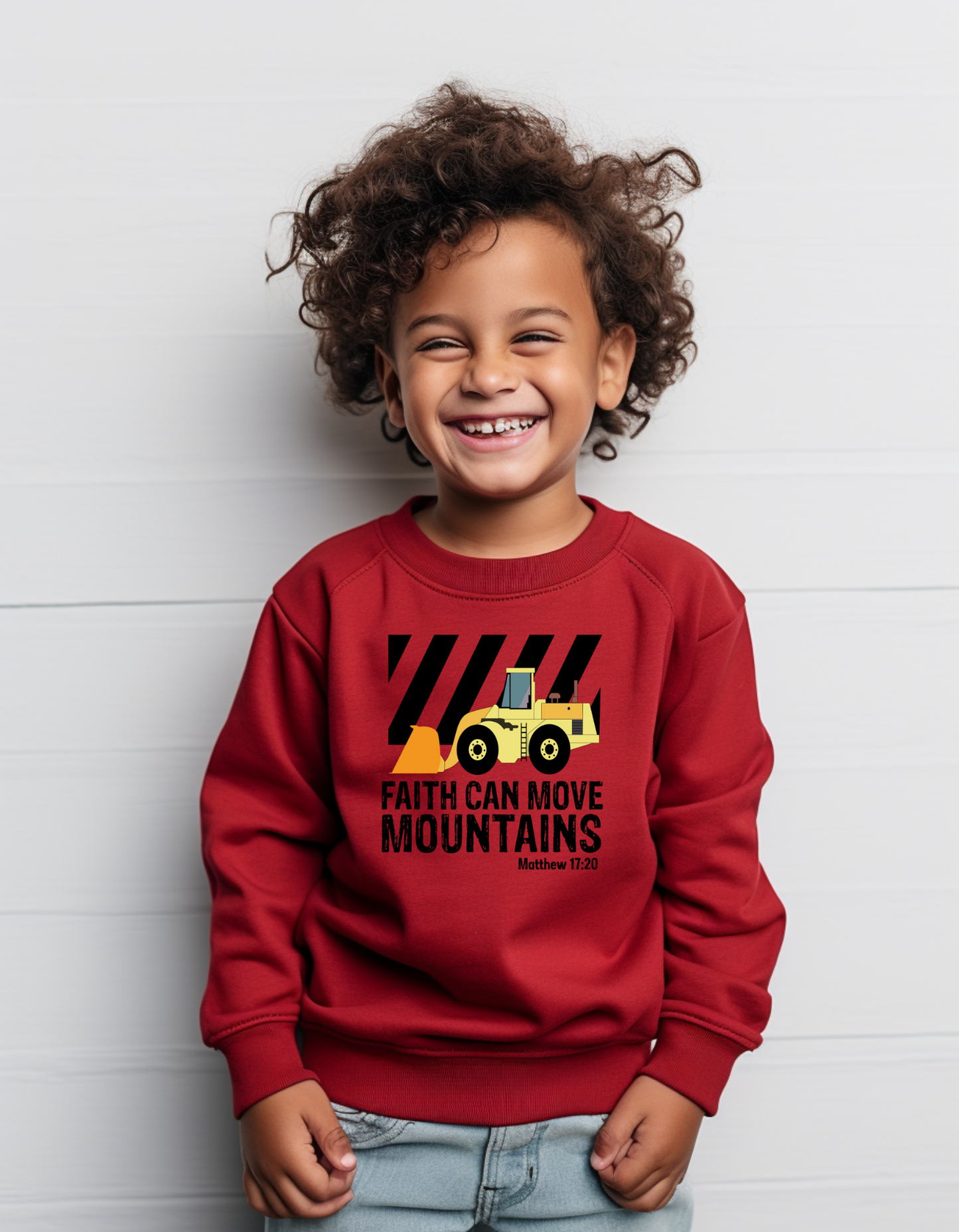 Faith Can Move Mountains Sweater