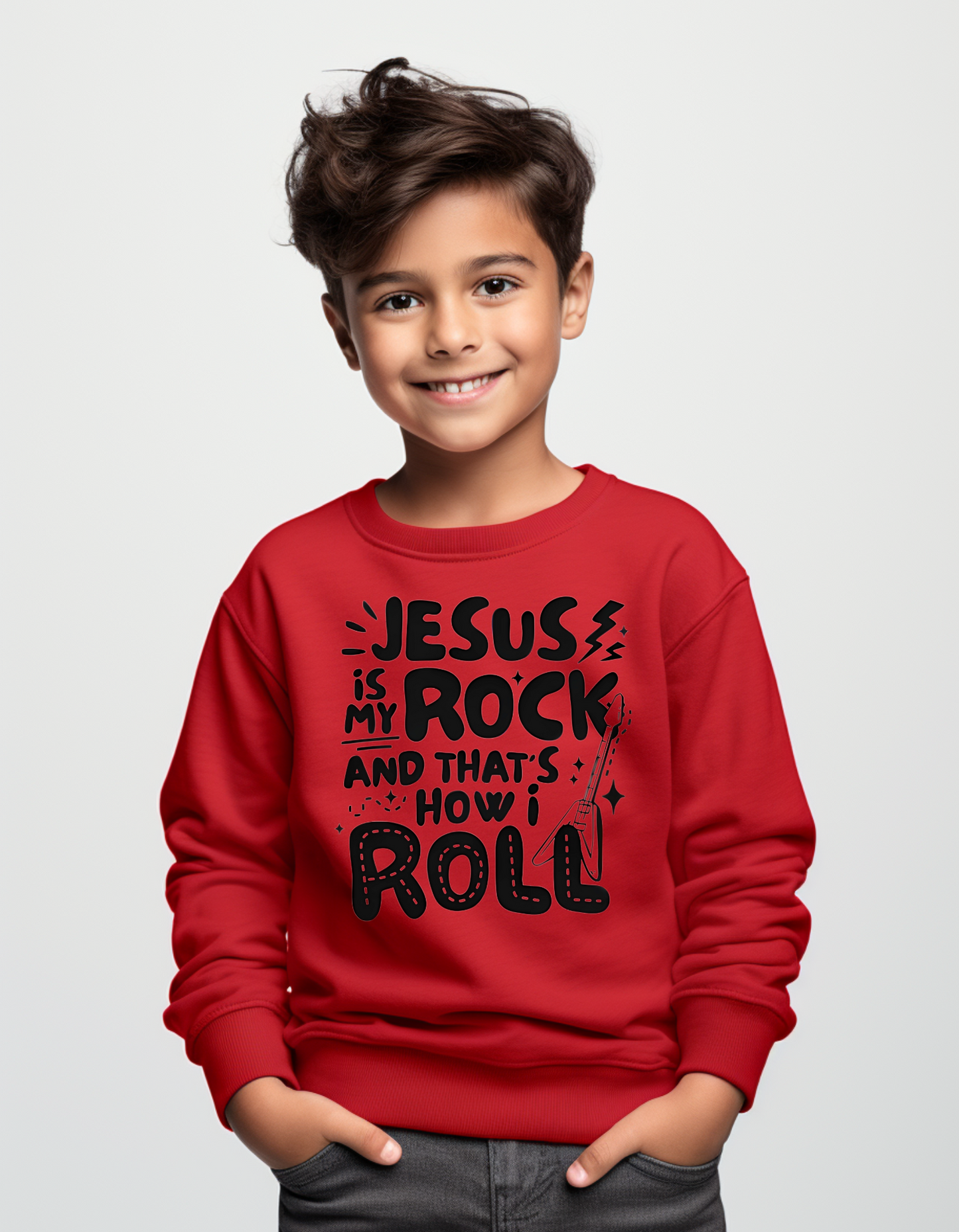 Jesus Is My Rock Sweater