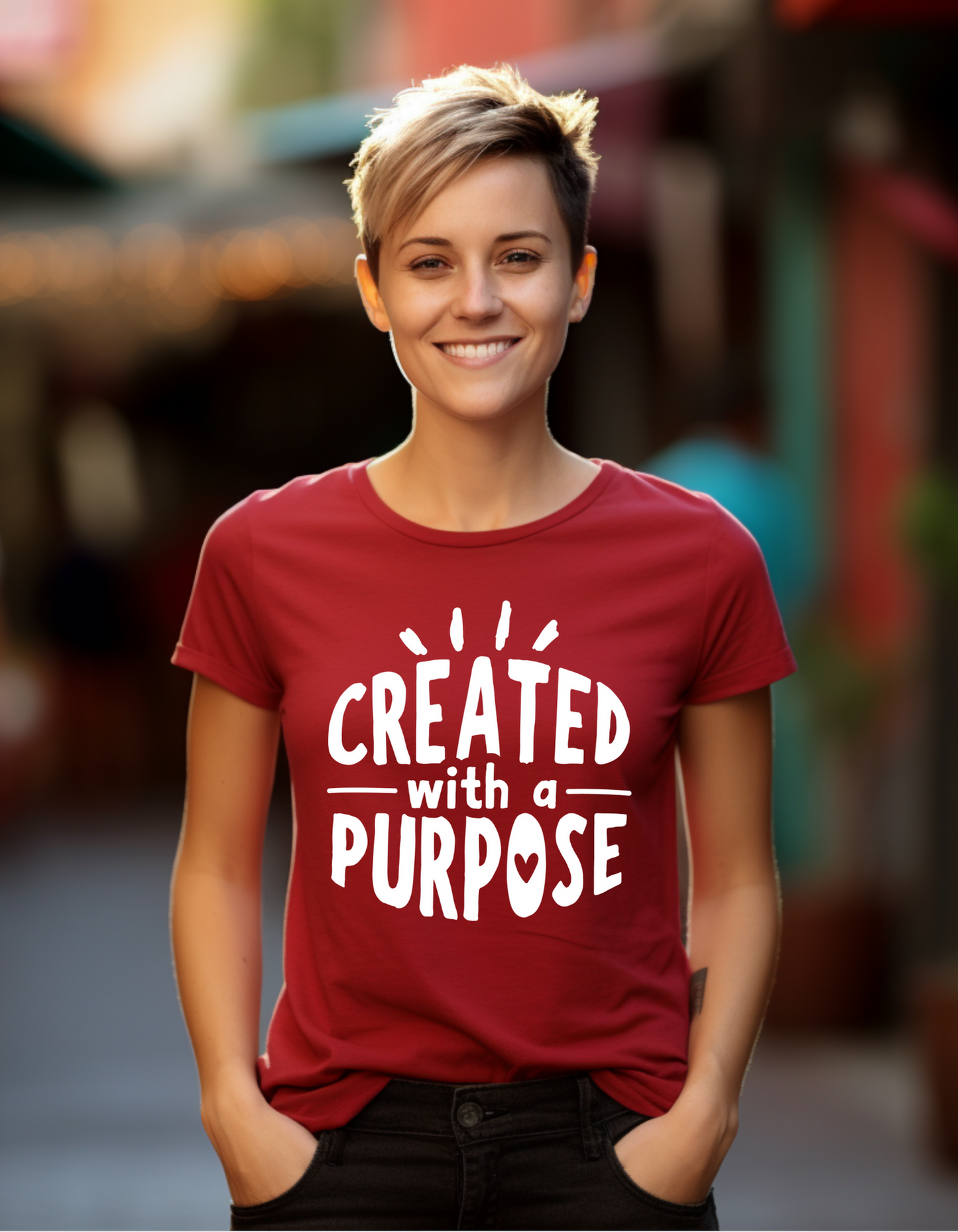 Created with a Purpose T-shirt