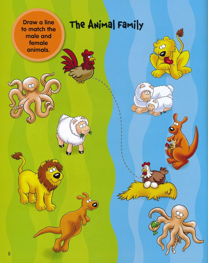 The Beginner's Bible Wild About Creation Sticker and Activity Book