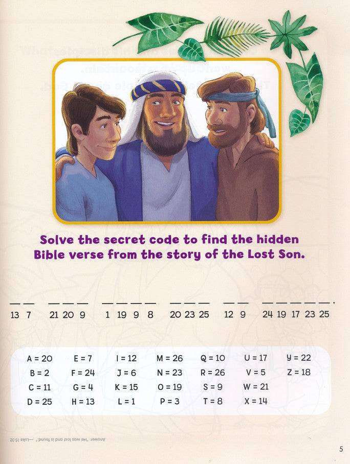 Wild About the Bible Sticker and Activity Book