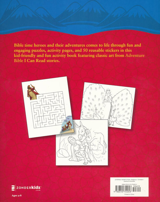 Wild About the Bible Sticker and Activity Book
