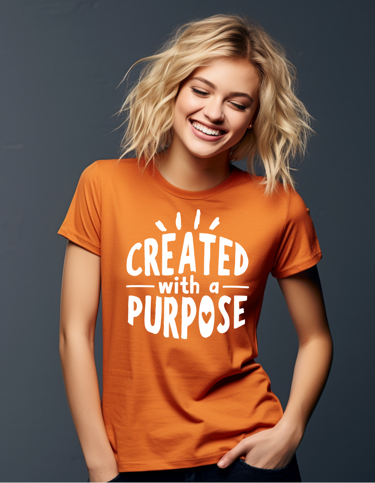 Created with a Purpose T-shirt