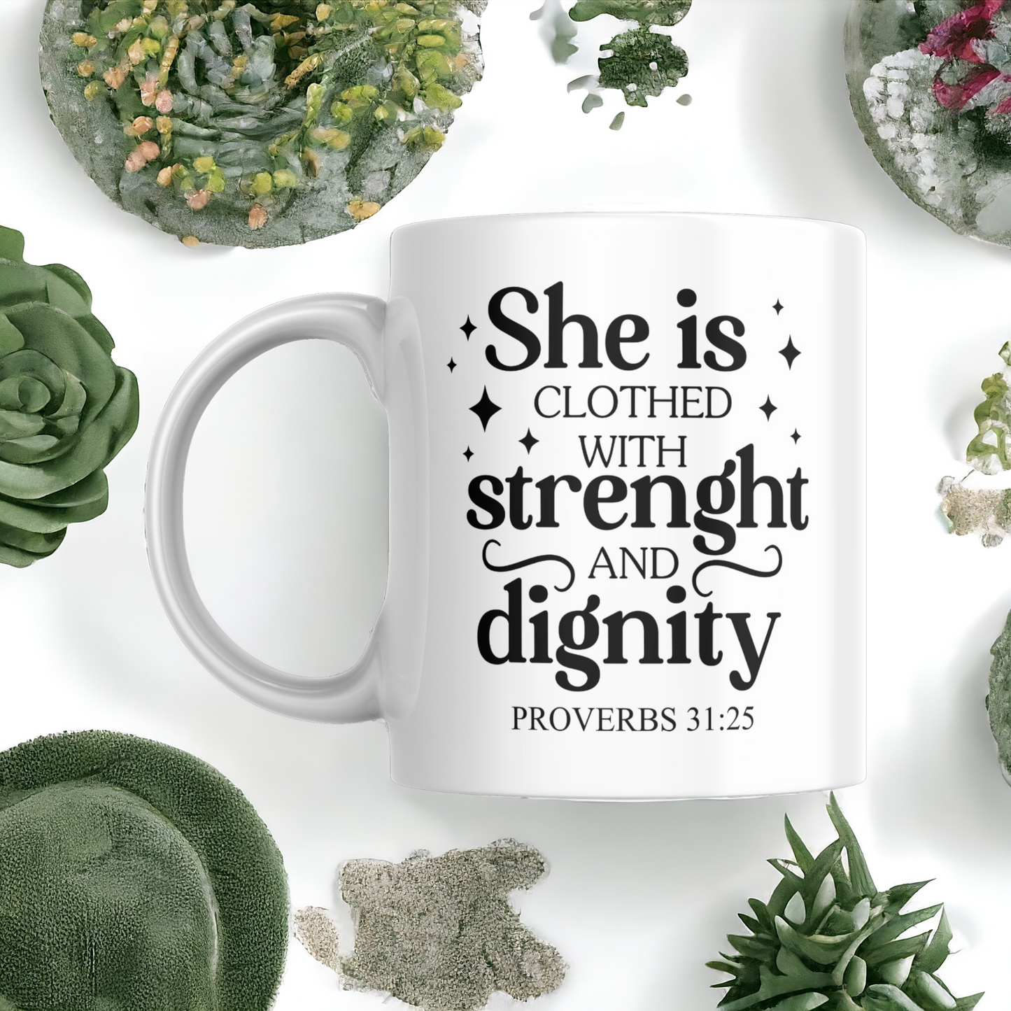 Clothed in Strength 11oz Mug