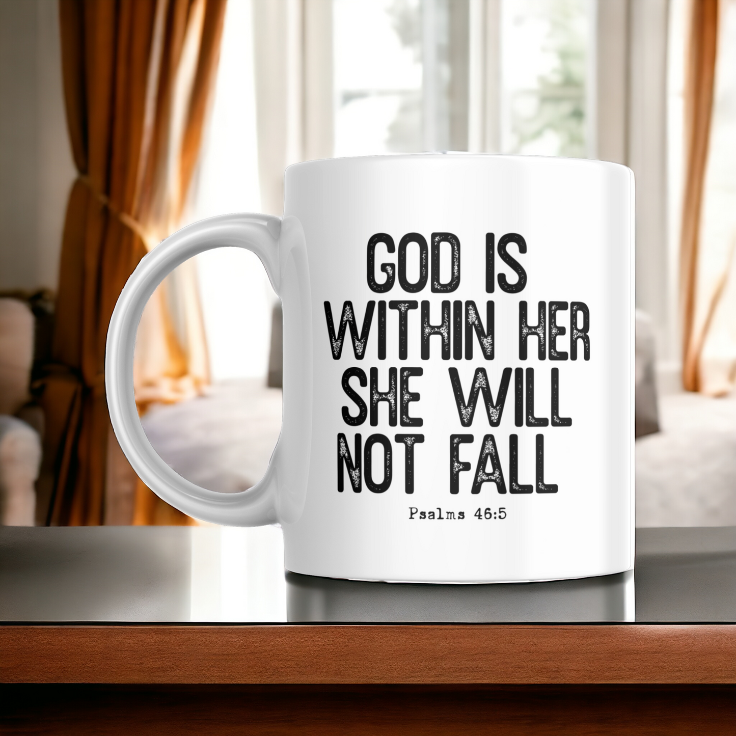 God is Within Her 11oz Mug