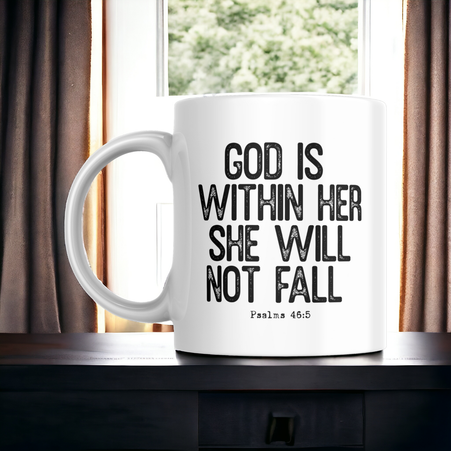 God is Within Her 11oz Mug