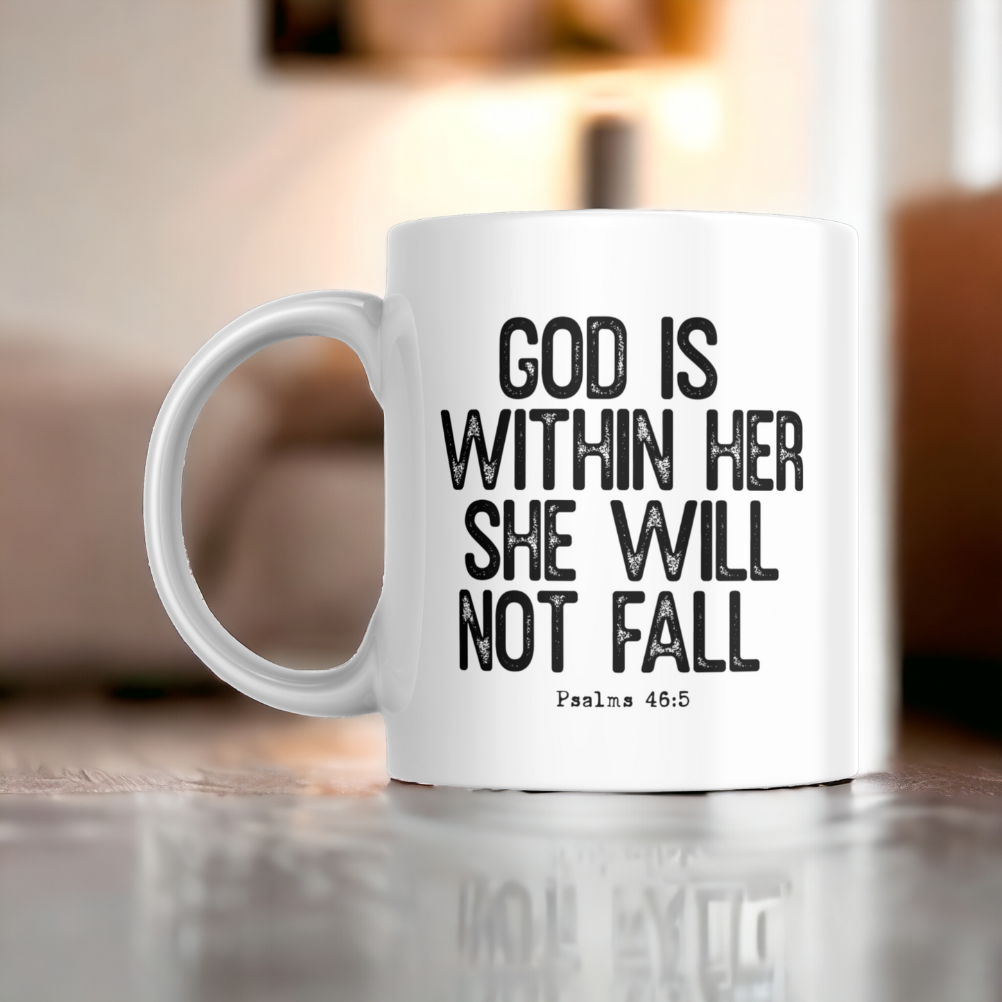 God is Within Her 11oz Mug