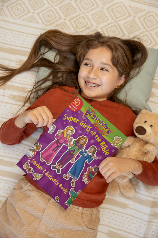 The Beginner's Bible Super Girls of the Bible Sticker and Activity Book